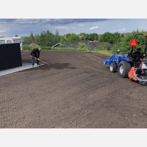 Havemuld 3 m i lsvgt inkl. lev. m. kran